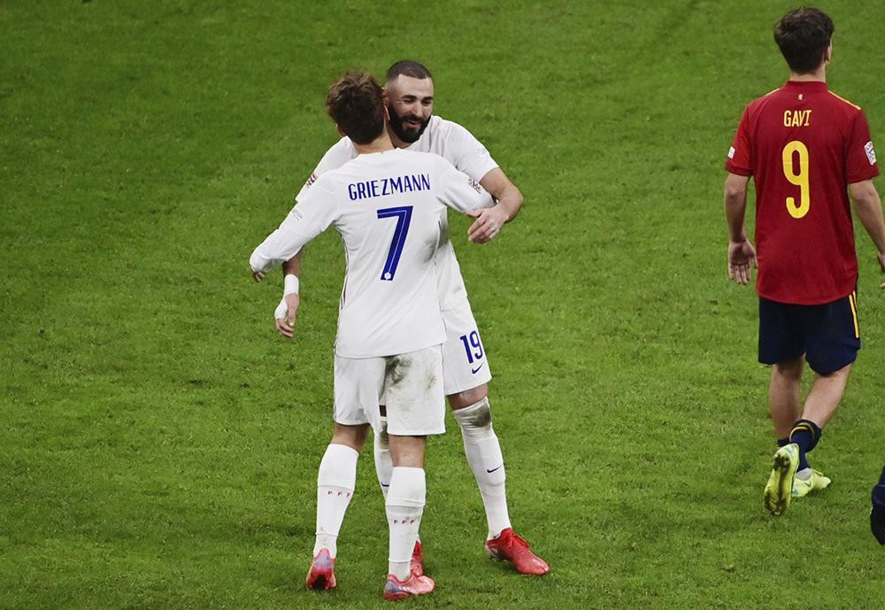 España vs. Francia, Nations League UEFA, Reuters