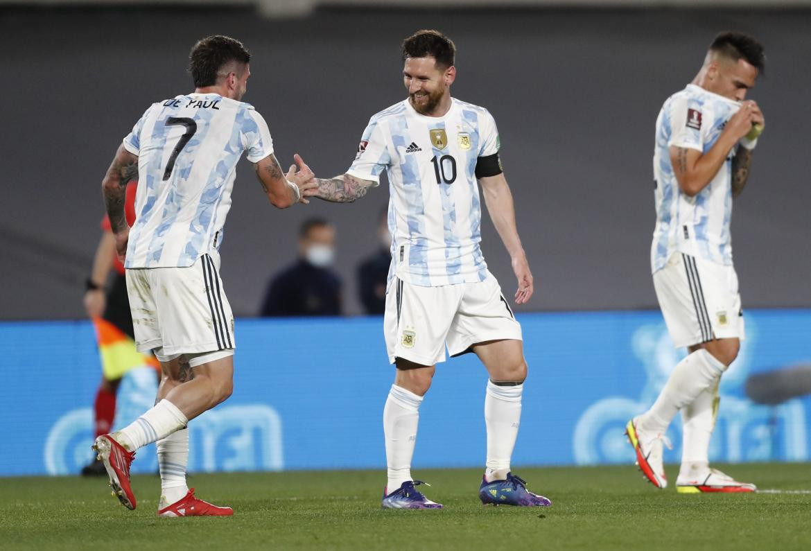 Lionel Messi, Argentina vs Uruguay, Eliminatorias, Reuters