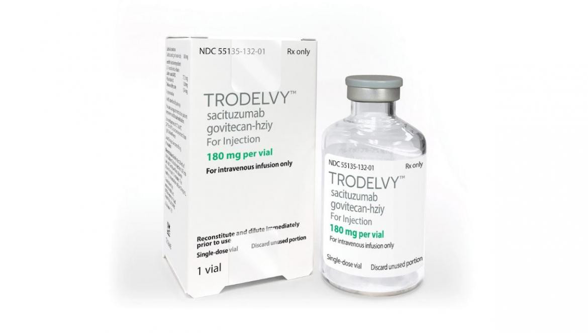 Trodelvy, medicamento