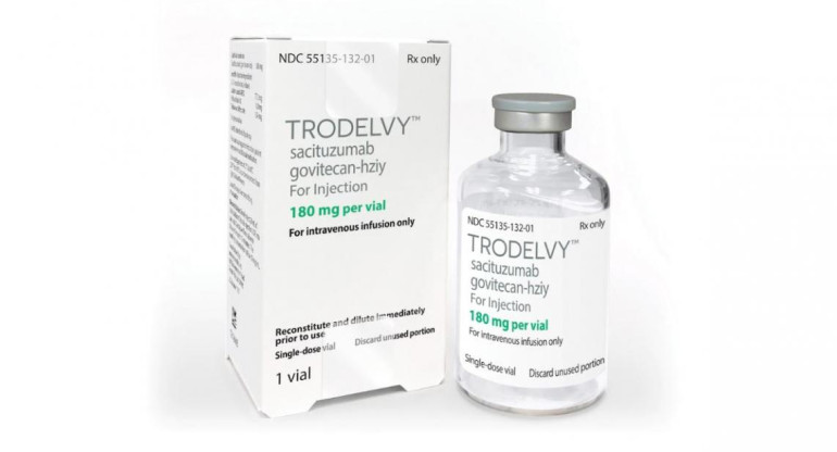 Trodelvy, medicamento