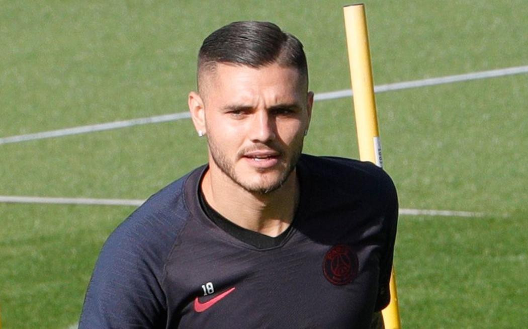 Mauro Icardi, PSG, entrenamiento, NA