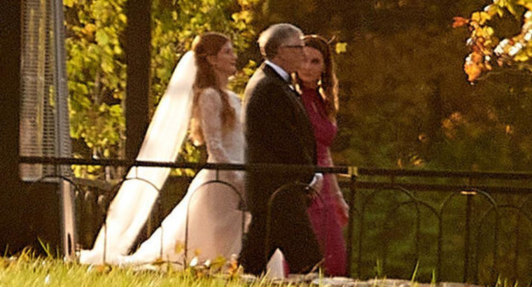 Bill Gates, Melinda, casamiento de hija