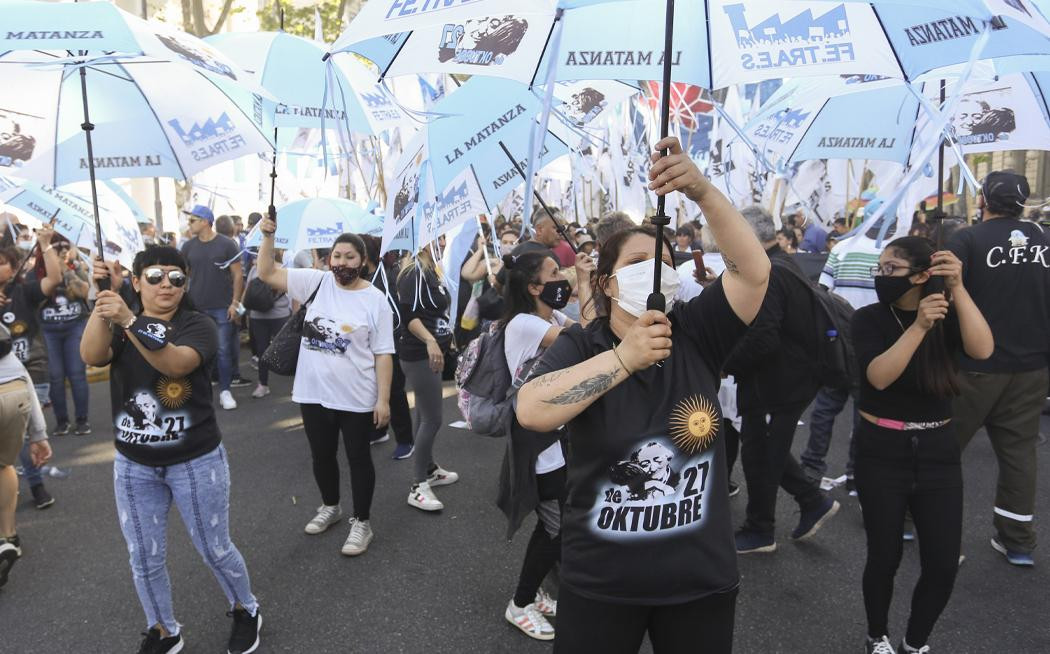 Marcha por 17 de octubre, peronismo, NA