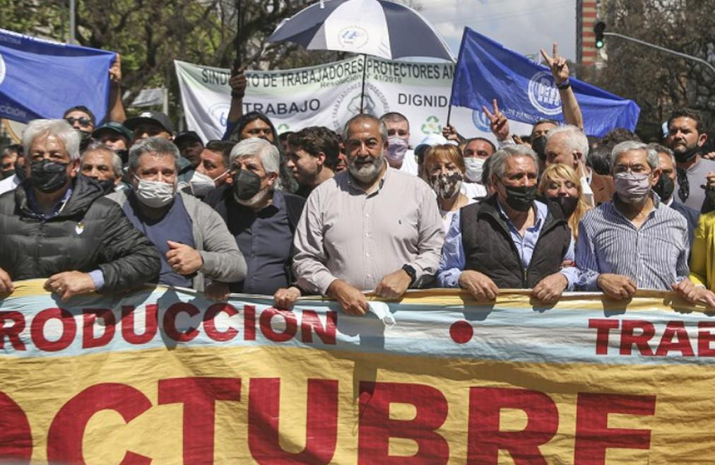 Acto de la CGT por Día de la Lealtad peronista, NA