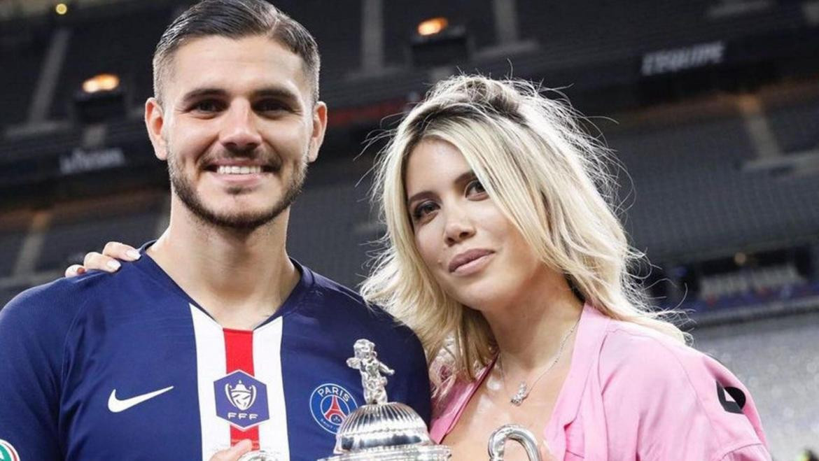 Mauro Icardi y Wanda Nara