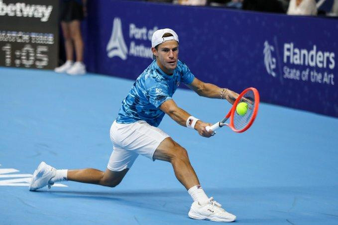 Diego Schwartzman en el ATP de Amberes