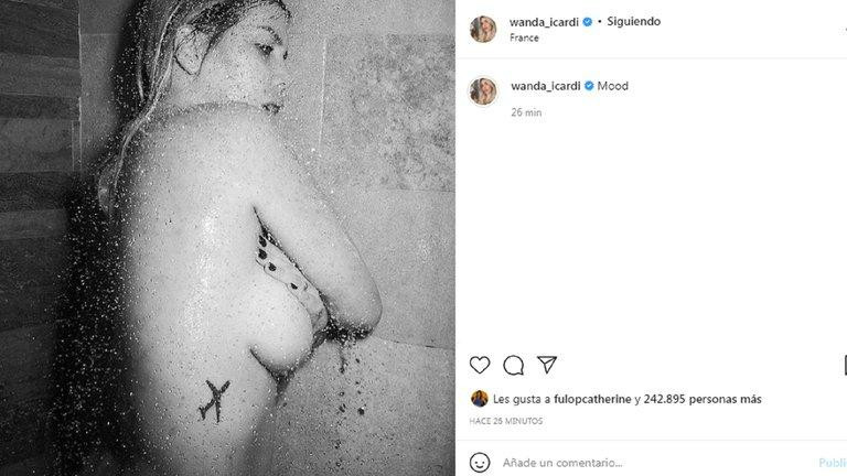 Posteo de Wanda Nara en medio de su crisis con Mauro Icardi