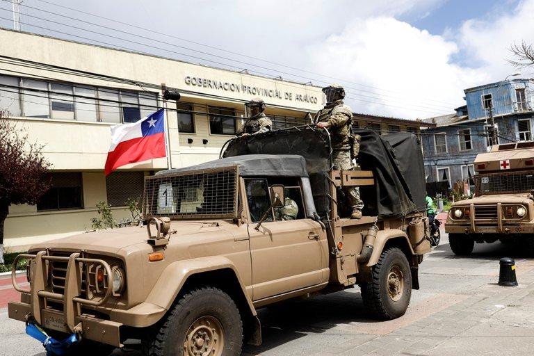 Militarización del sur de Chile ante el conflicto con los mapuches, REUTERS