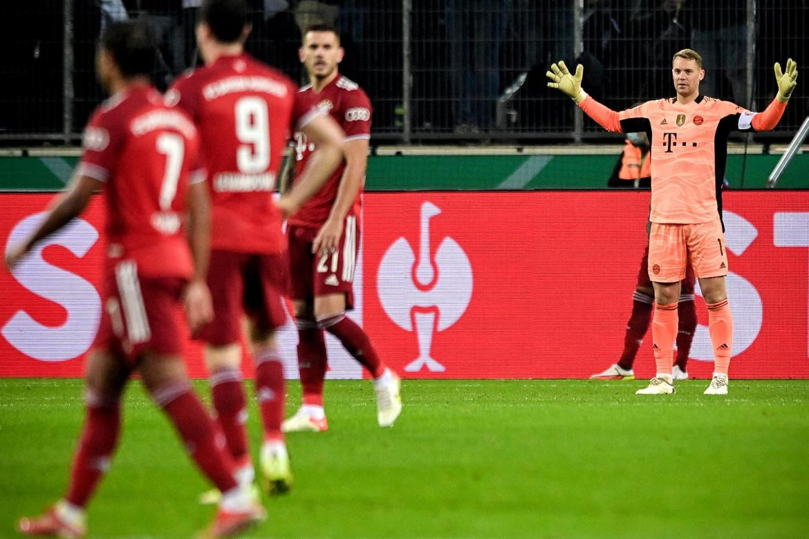Derrota del Bayern Munich ante el Borussia Monchengladbach por la Copa de Alemania, AGENCIA EFE