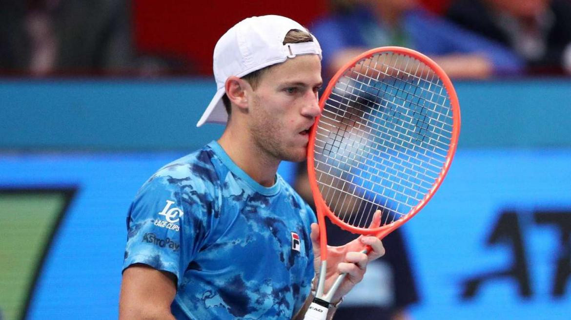 Diego Schwartzman en el ATP de Viena