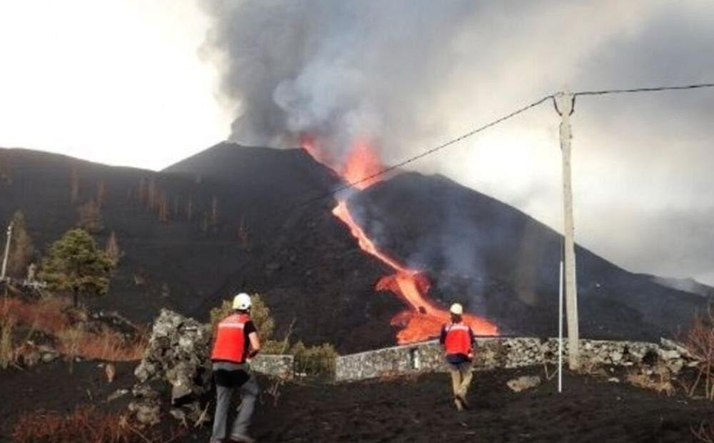 Volcán Cumbre Vieja, La Palma, España, NA