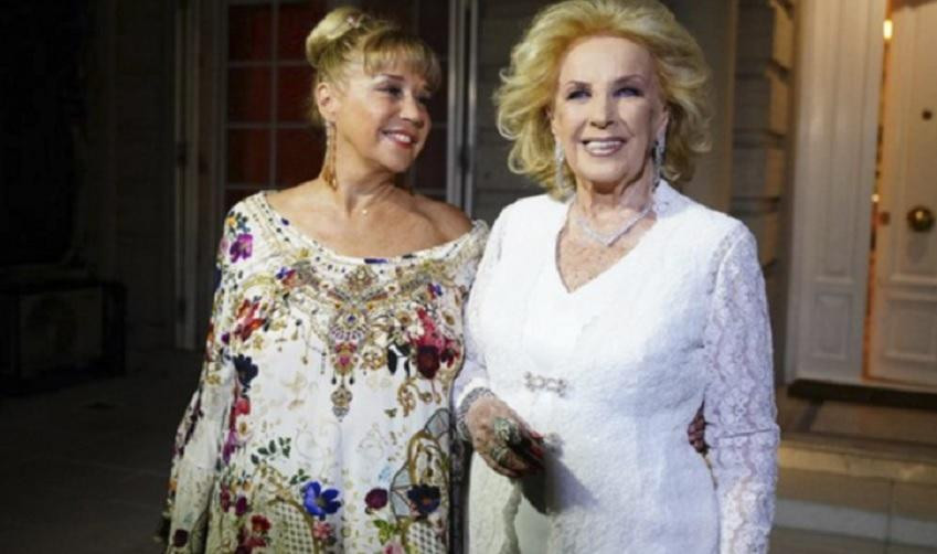 Marcela Tinayre y Mirtha Legrand