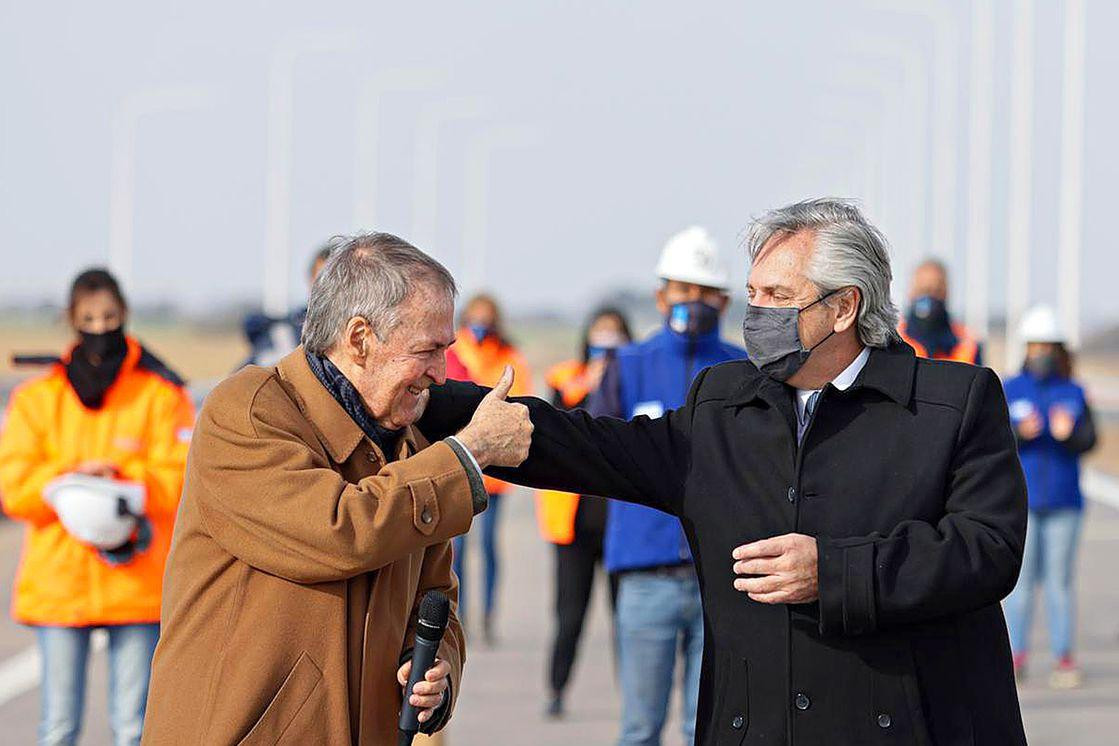 Juan Schiaretti y Alberto Fernández