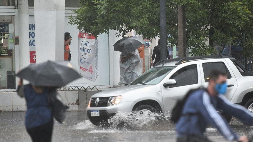 Temporal de lluvia en Córdoba