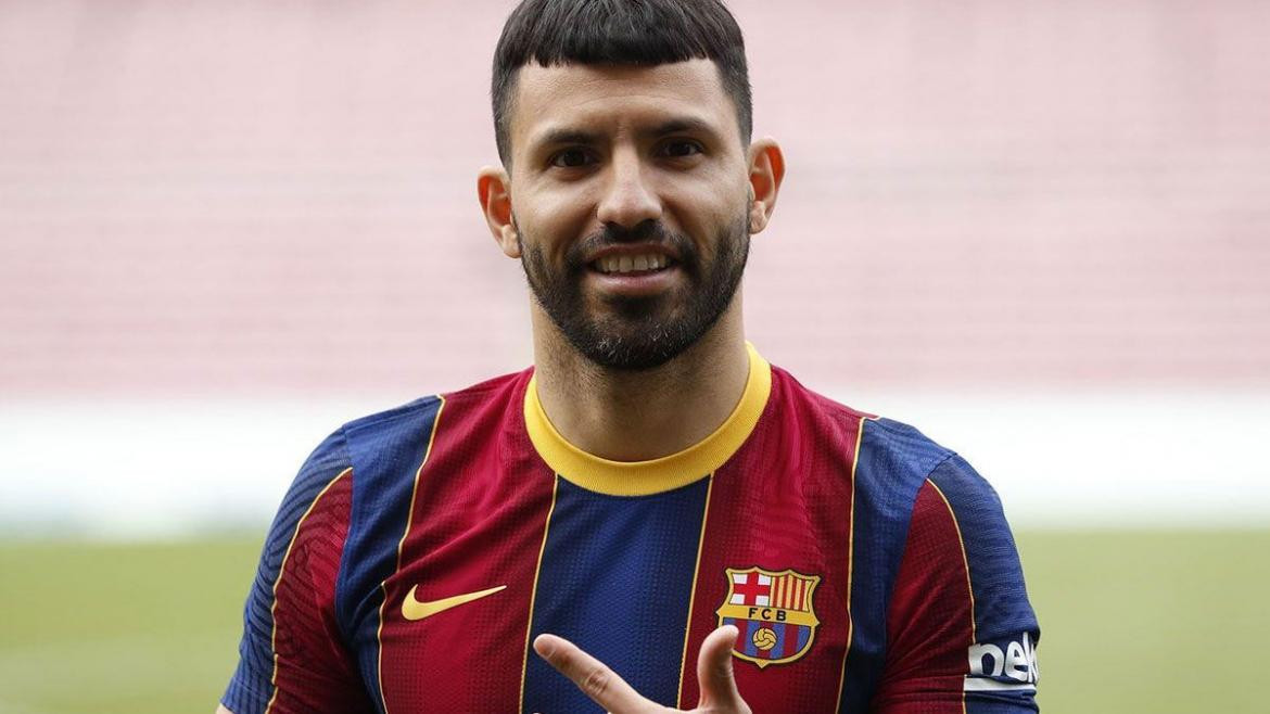 Sergio Agüero en el Barcelona