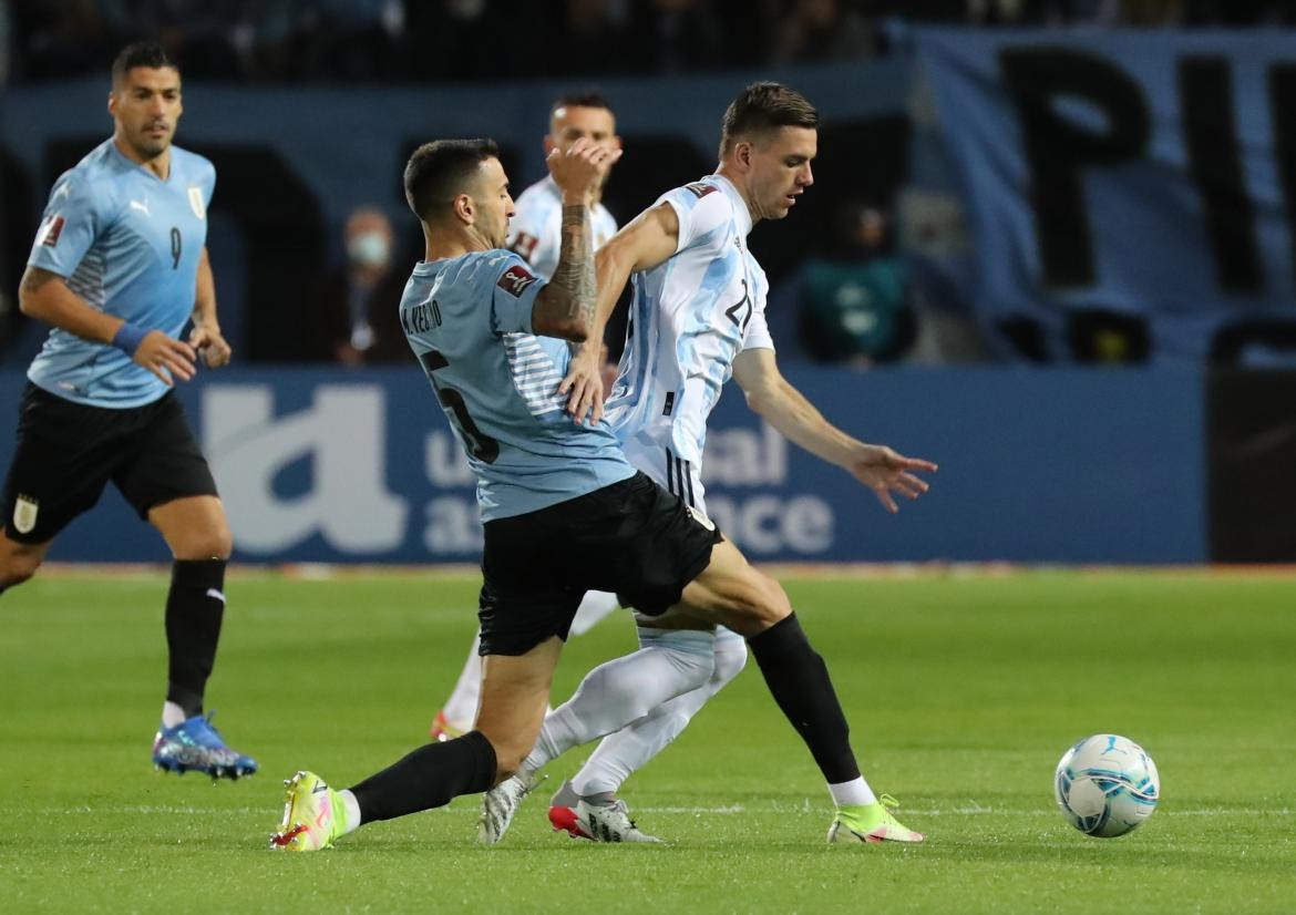 Selección Argentina vs Uruguay, Eliminatorias, Reuters