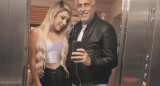 Andrés Nara y su pareja, foto NA