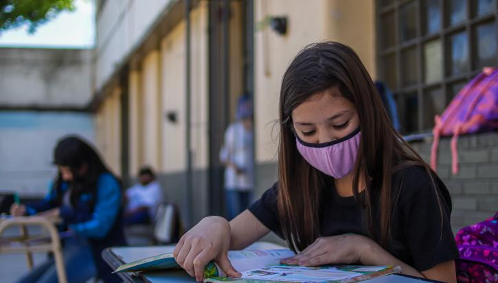 Escuela de la Ciudad en pandemia, foto prensa 