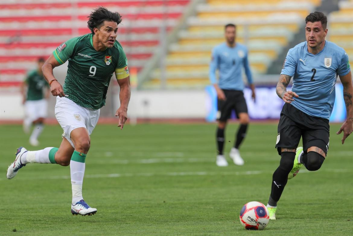 Uruguay vs Bolivia por Eliminatorias, EFE