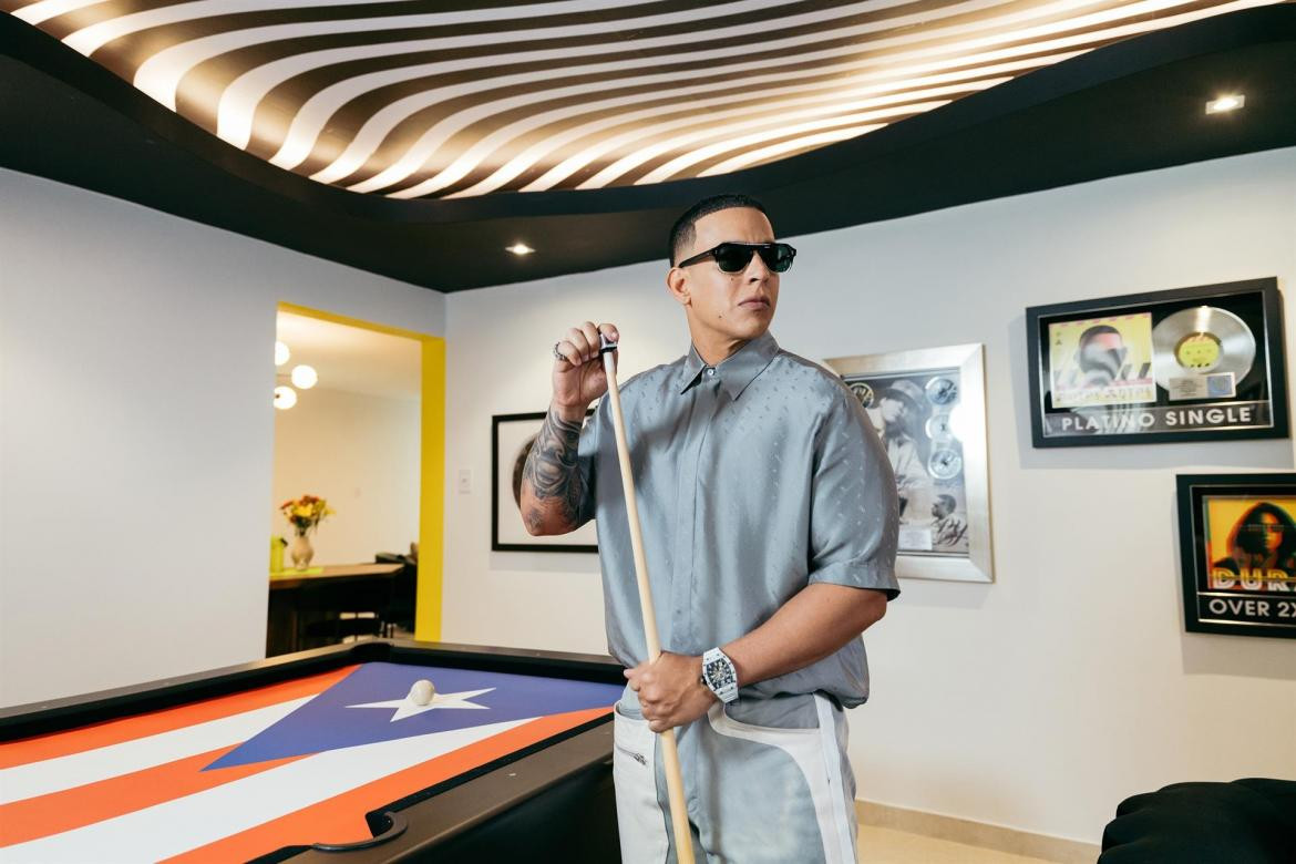 Daddy Yankee en su lujosa mansión de Luquillo en Puerto Rico, Foto: EFE