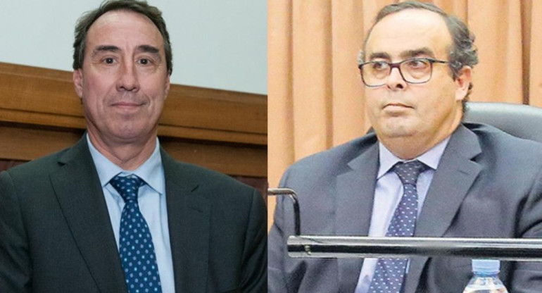 Jueces Mariano Llorens y Pablo Bertuzzi, NA