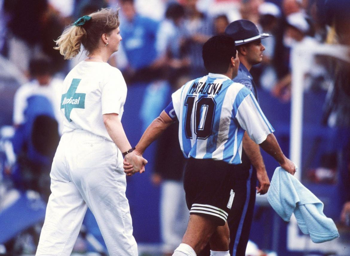 Diego Maradona, mundial de Estados Unidos 1994.
