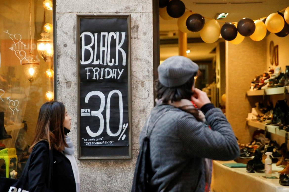 Black Friday en Europa. EFE.