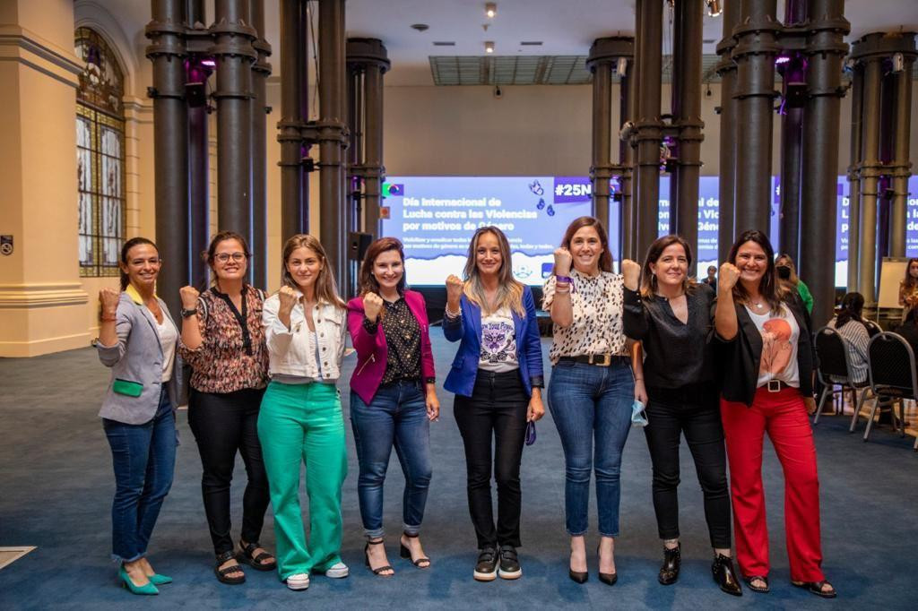  AySA organizó una jornada de encuentro y concientización en el Día Internacional de la Lucha contra las Violencias, foto prensa