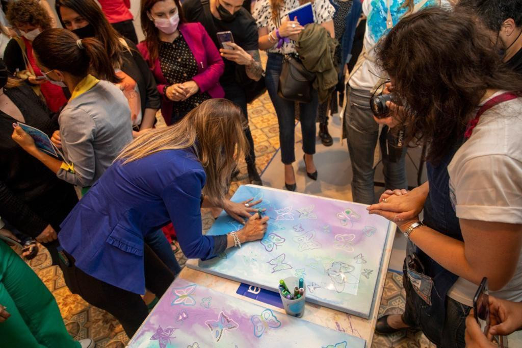  AySA organizó una jornada de encuentro y concientización en el Día Internacional de la Lucha contra las Violencias, foto prensa