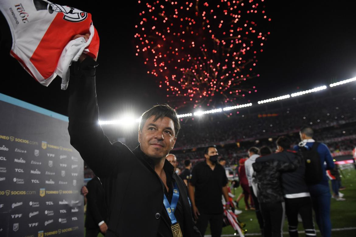 Marcelo Gallardo, técnico de River, NA