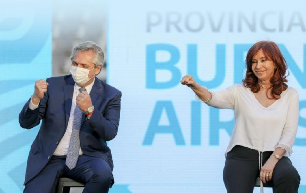 Alberto Fernández y Cristina Fernández de Kirchner, Gobierno, NA