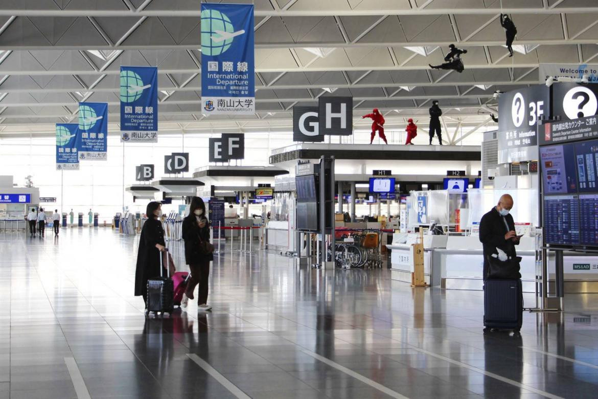 Aeropuerto Tokio, Japón, Coronavirus.