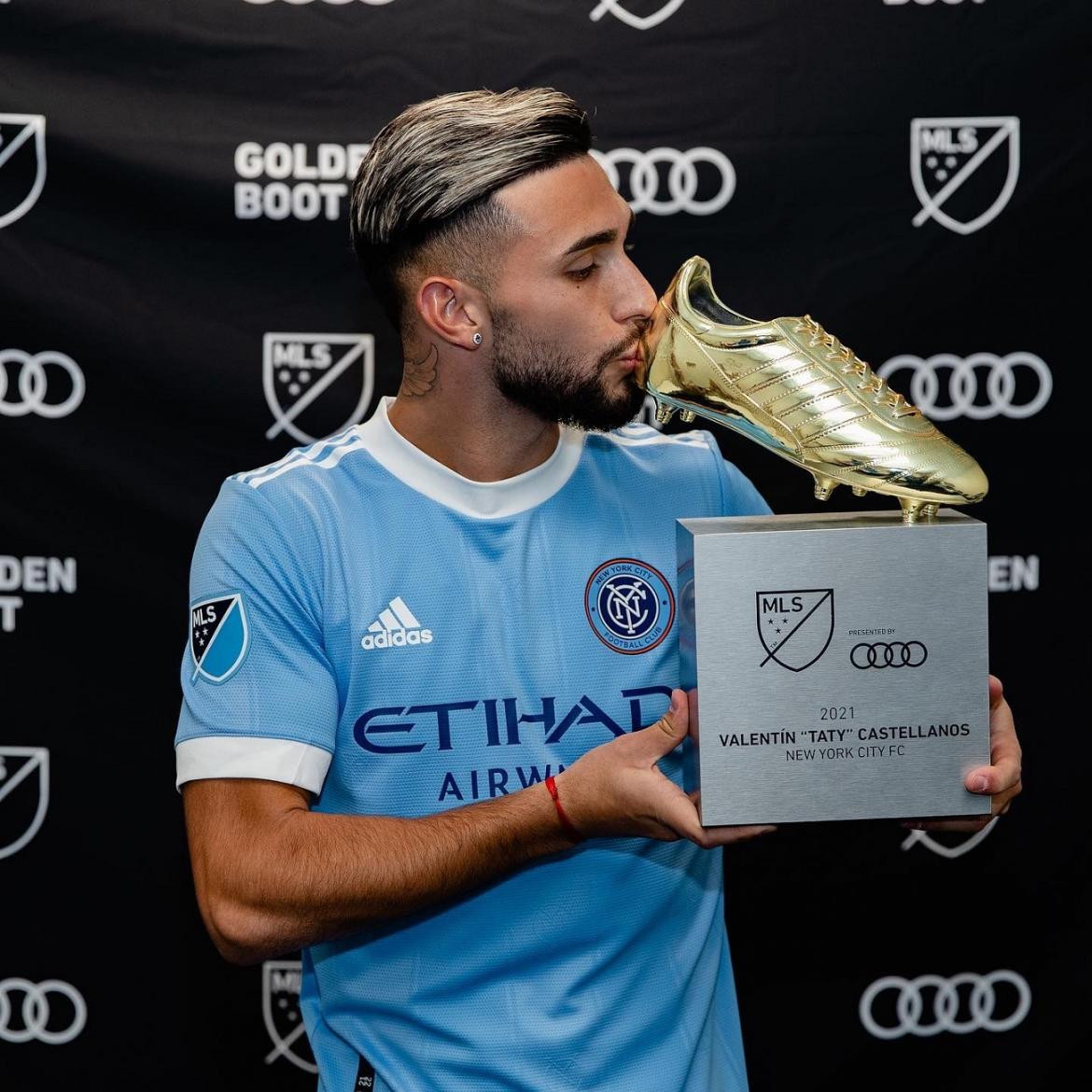 Valentín Castellanos, futbolista de New York City, MLS.