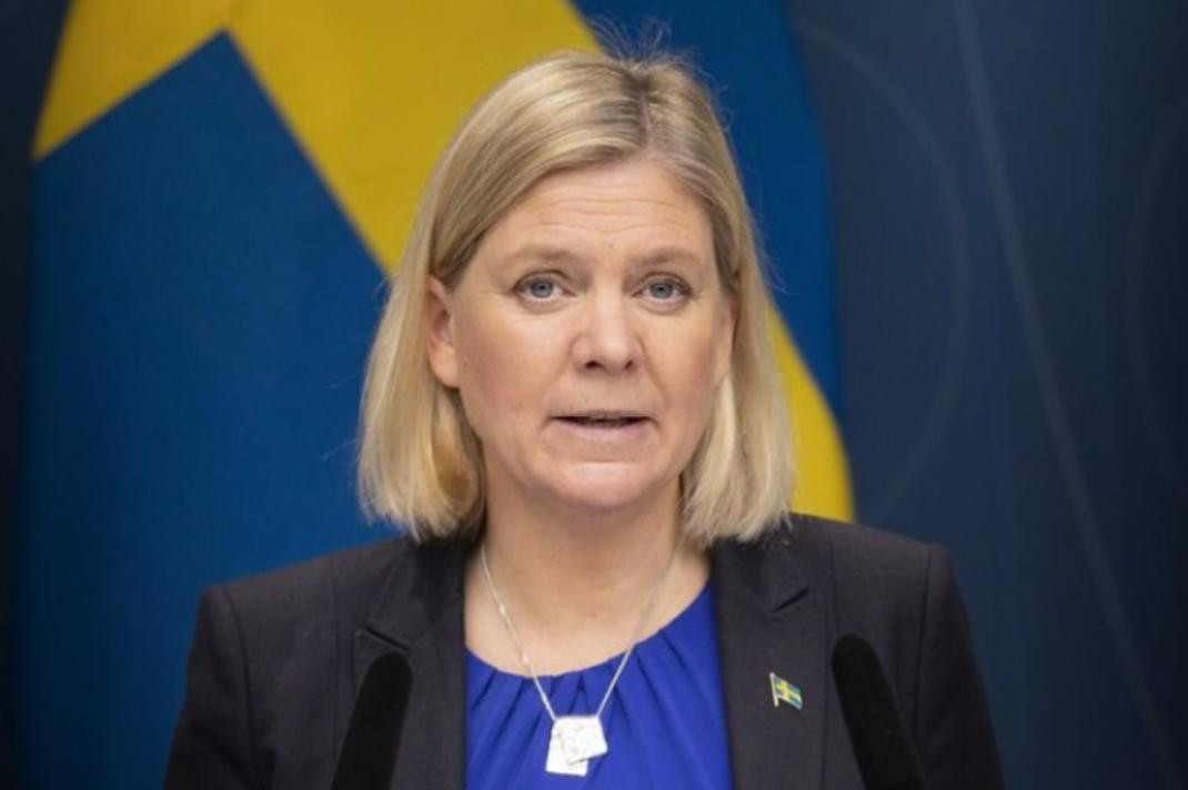 Magdalena Andersson, Suecia, primer ministro, NA