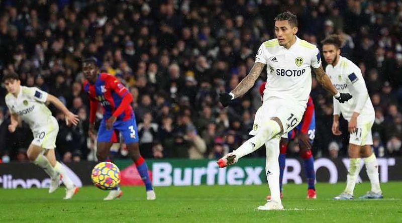 Gol del Leeds ante el Crystal Palace por la Premier League