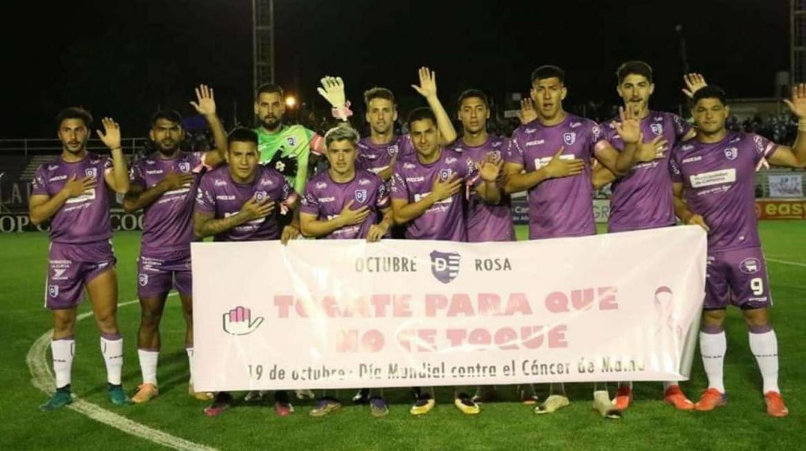 Plantel de primera de Villa Dálmine, foto prensa