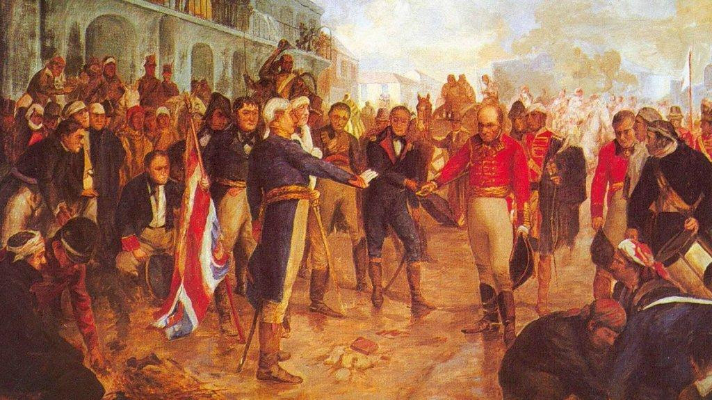 Rendición primera invasión inglesa en 1806, historia