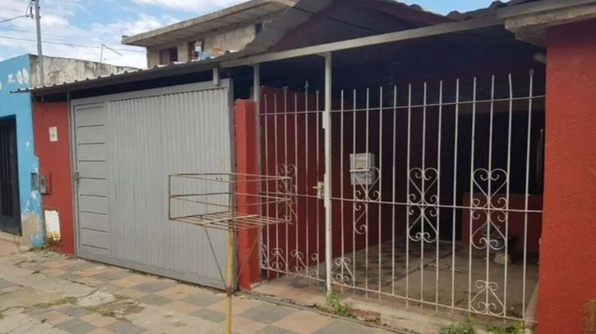 La casa donde el menor fue rescatado (Foto: gentileza La Voz).