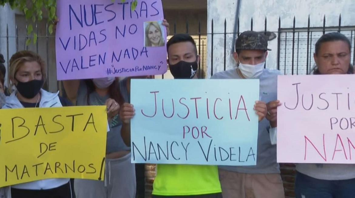 Marcha por crimen de Nancy Videla.