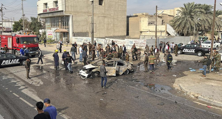 Atentado con explosivos en Basra, Iraq	