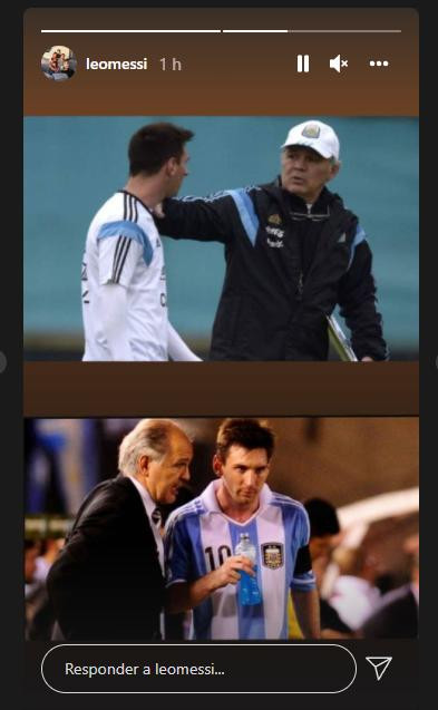 Lionel Messi, posteo en Instagram
