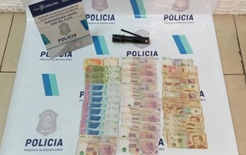 La Policía secuestro la picana, dinero y celulares, Mar del Plata, NA