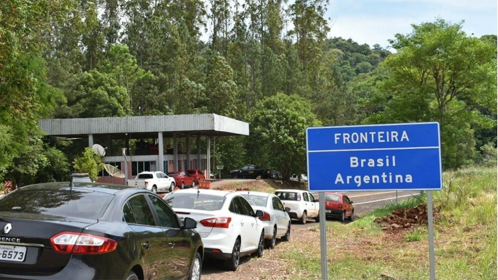 Frontera Brasil y Argentina, pandemia