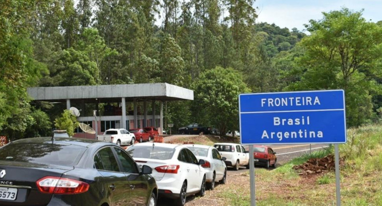 Frontera Brasil y Argentina, pandemia