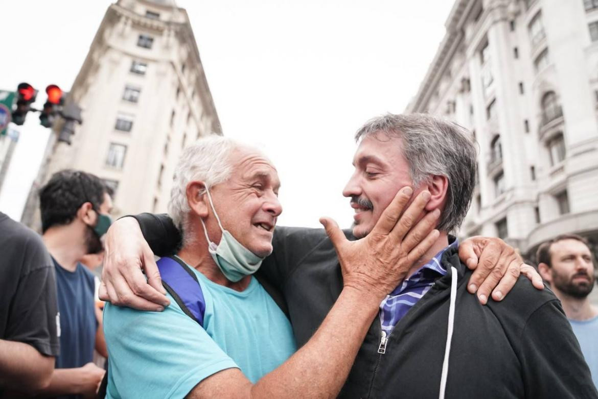 Festival de la Democracia en Plaza de Mayo	