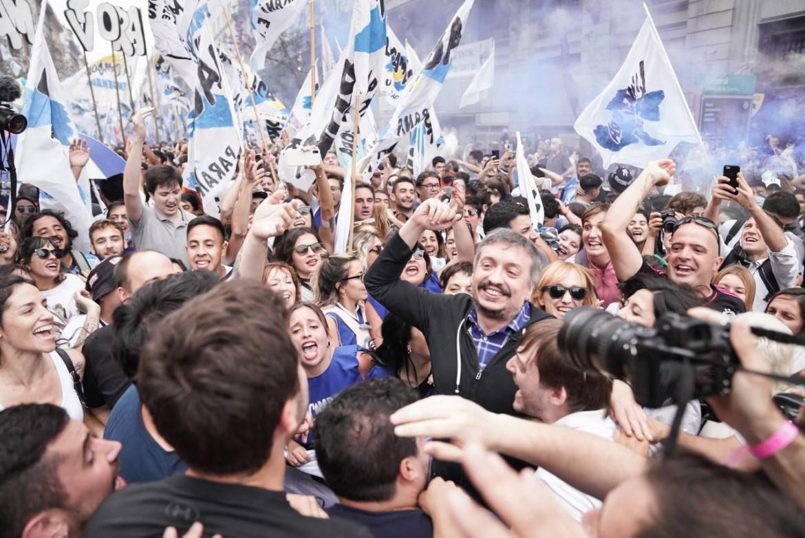 Festival de la Democracia en Plaza de Mayo	