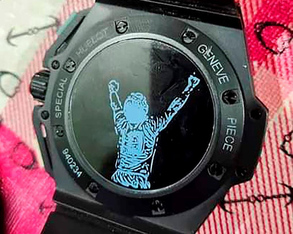 Reloj de Maradona encontrado en India