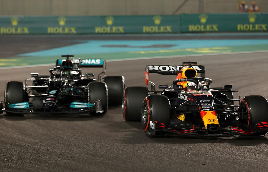 Hamilton y Verstappen, Fórmula 1, NA	