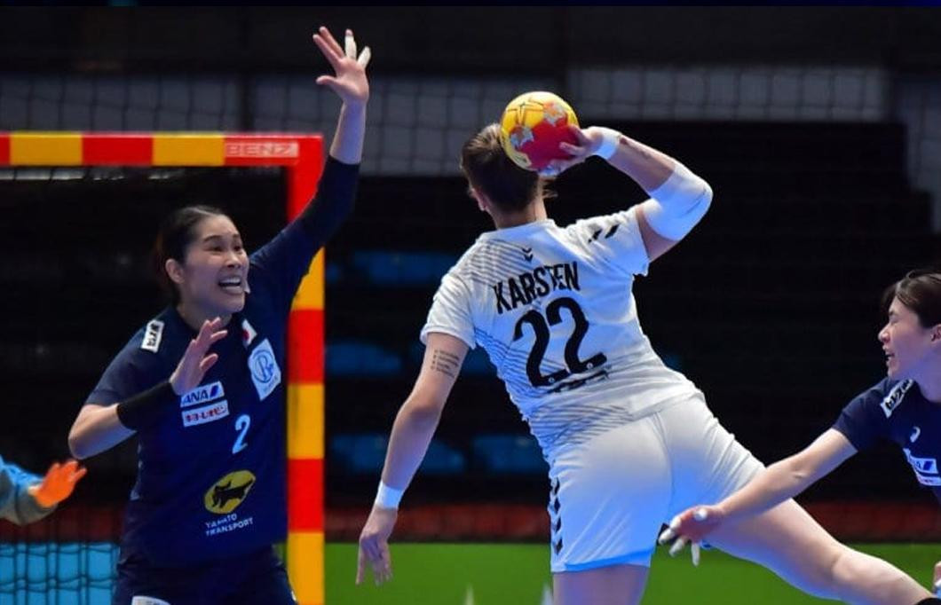 Handball femenino, Argentina vs, Japón