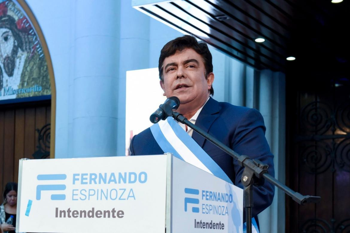 Fernando Espinoza, intendente de La Matanza